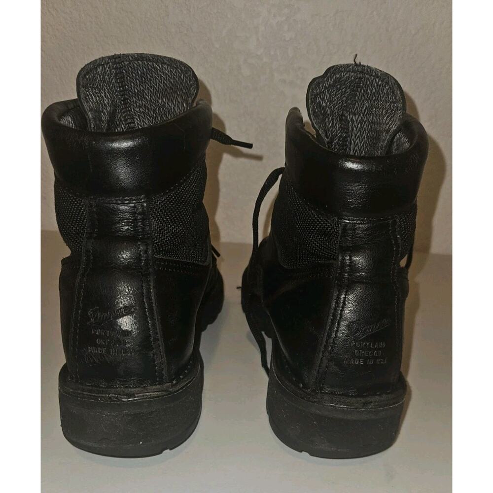 Danner Patrol 6” Boots Black Gore-Tex Leather Vibram USA 25200 Women's Size 7 - Picture 6 of 9